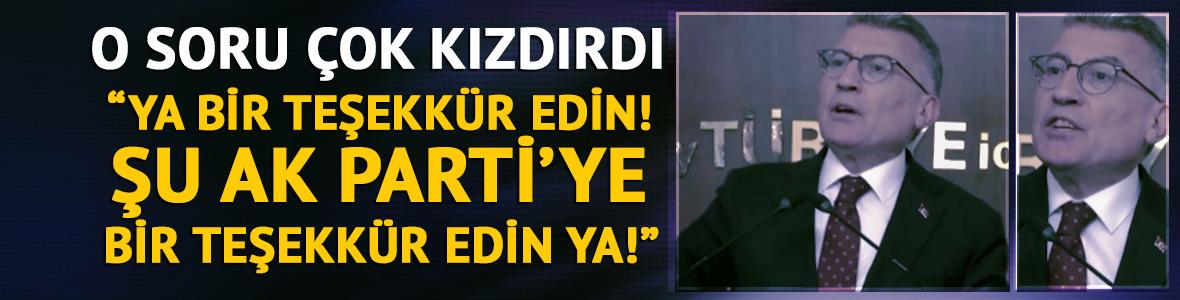 Zeytinliklerle ilgili gelen o soruya çok kızdı! "Şu AK Parti'ye bir teşekkür edin ya!"