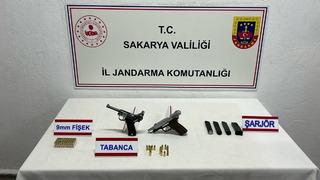 Sakarya’da kaçak silah operasyonu: 1 tutuklama