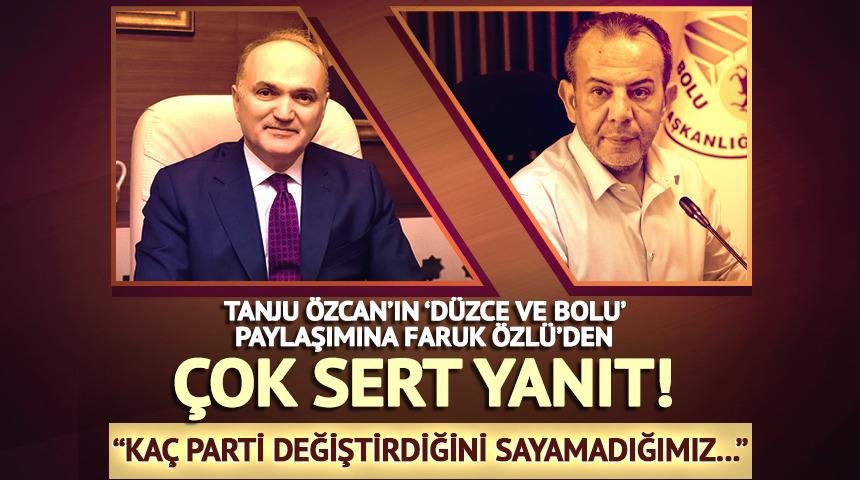 Özlü'den sert yanıt! Özcan için 'dönek' dedi