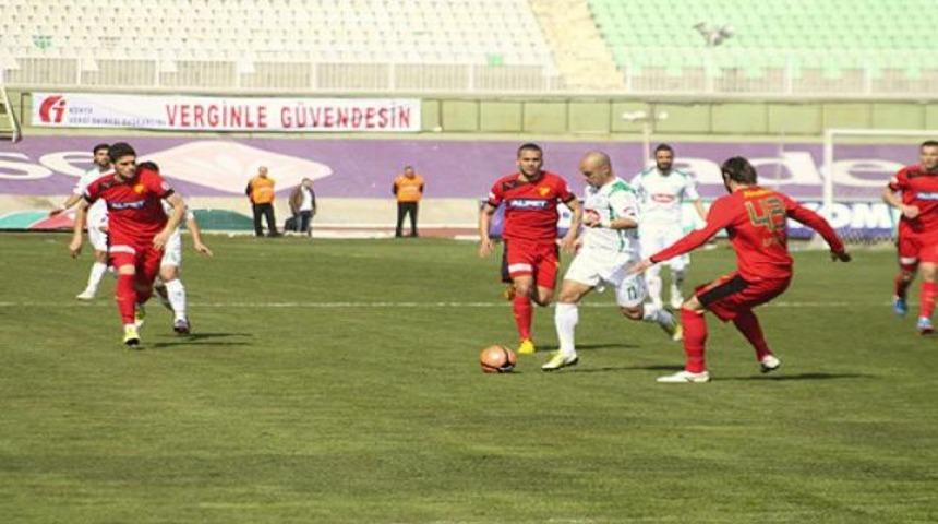 Konya, G&ouml;ztepe'yi ateşe itti..!