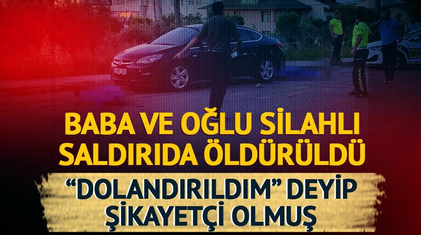 Kocaeli'de çifte cinayet! Baba-oğul sokak ortasında öldürüldü