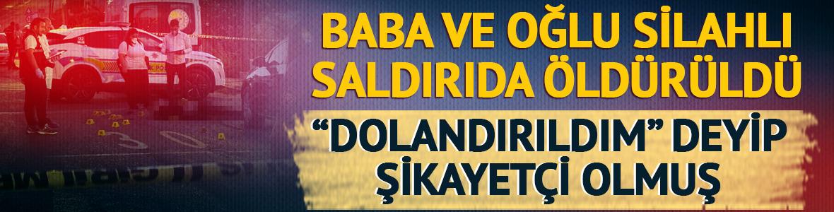 Kocaeli'de çifte cinayet! Baba-oğul sokak ortasında öldürüldü