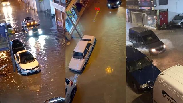 Ordu'da sağanak etkili oldu! Bazı evleri su bastı