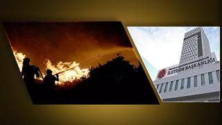 Bazı orman yangınlarını PKK'ya bağlı bir grup çıkardı iddiasına DMM'den yanıt geldi