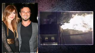 İzmir'deki yangın sürüyor! Tarkan'ın eski aşkı Bilge Öztürk'ün sörf okulu küle döndü! Son görüntüler ortaya çıktı
