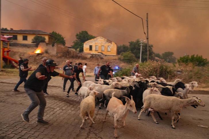 İzmir’de büyük kaçış! Köylüler gözleri yaşlı bir şekilde felaket bölgesinden uzaklaştı G4