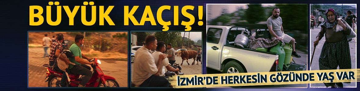 İzmir’de büyük kaçış! Köylüler gözleri yaşlı bir şekilde felaket bölgesinden uzaklaştı