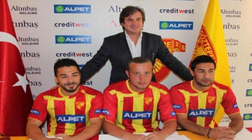 G&ouml;ztepe'den 3 transfer daha!