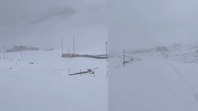 Bu mevsimde bu kar! Rize temmuz ayında bembeyaza büründü