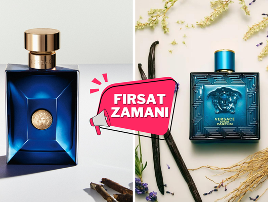 Karizmatik beylerin favorisi Versace Eros ve Dylan Blue indirime girdi