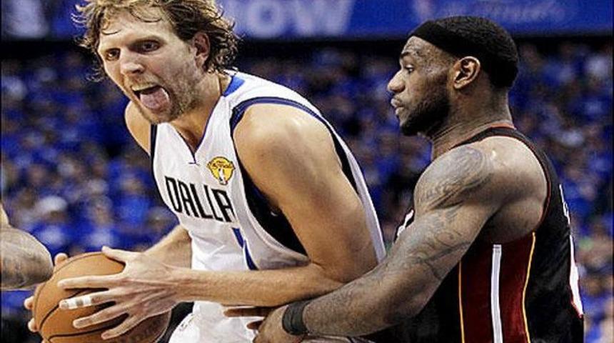Nowitzki'den James ve Wade'e sert tepki