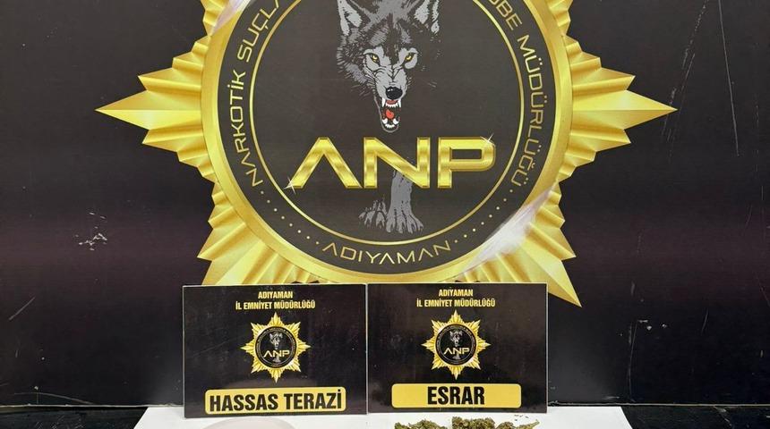 Adıyaman'da uyuşturucu operasyonu! 3 şüpheli yakalandı