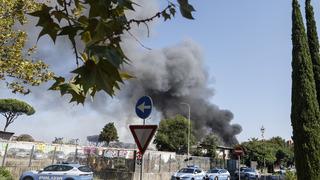 Roma'da bir akaryakıt istasyonundaki patlamada en az 10 kişi yaralandı