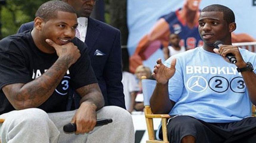 Carmelo ve Paul &Ccedil;in yolcusu!