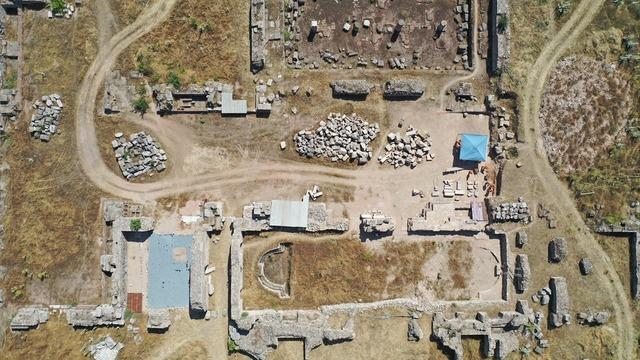 Tralleis Antik Kenti'nin 2 bin yıllık havuzu yeniden suyla buluşacak