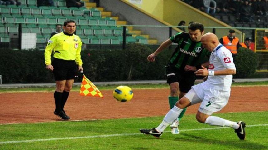 Lider Rize, Sakarya'da takıldı! (Video)