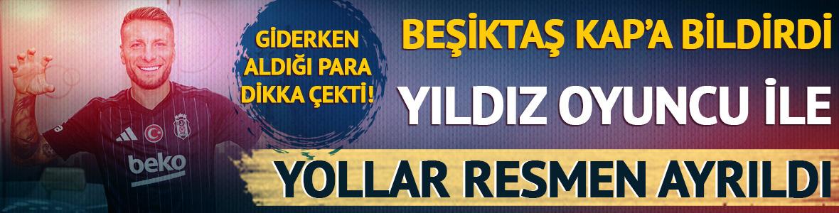 Beşiktaş Immobile'yi KAP'a bildirdi...