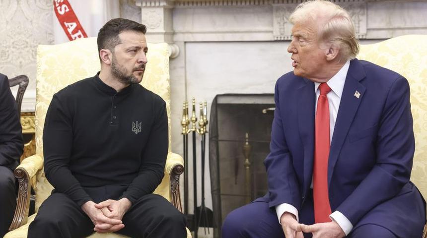 Trump, Zelenskiy ile görüştü! "Mutabık kaldık"