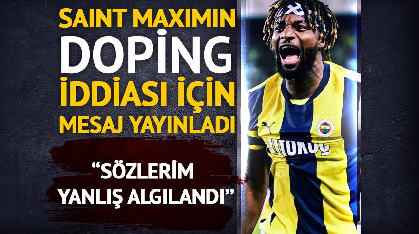 Allan Saint-Maximin doping sözlerini açıkladı!