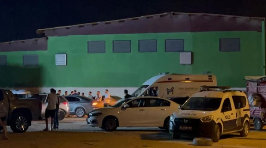 Mersin'de iş yerine silahlı saldırı; 1 ölü, 1 yaralı
