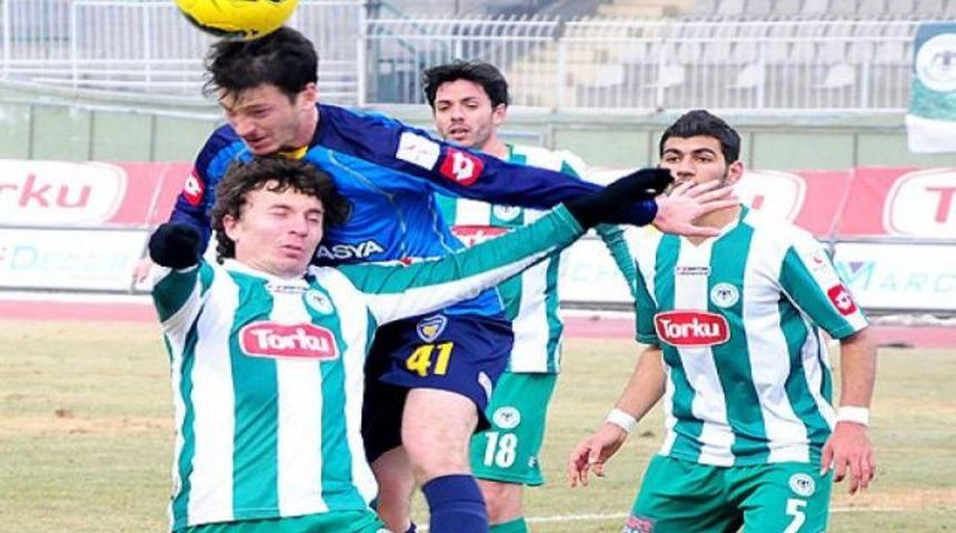 Konya Buca'yı tek golle ge&ccedil;ti!