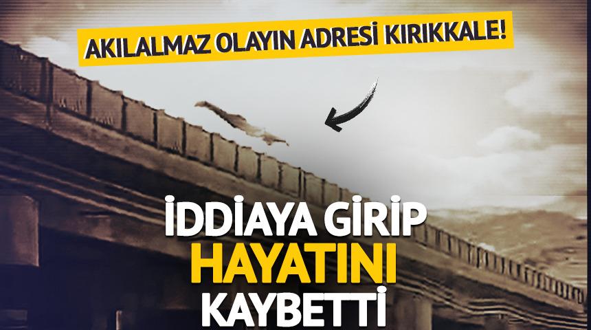 İddiaya girip hayatından oldu! Köprüden atladı...