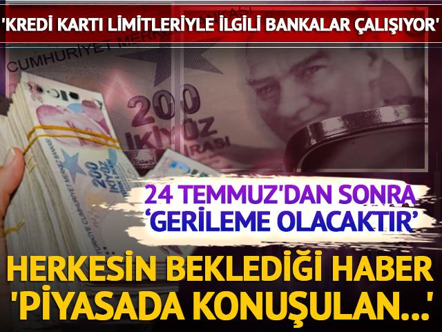 'Kredi kartı limitleriyle ilgili bankalar çalışıyor'  