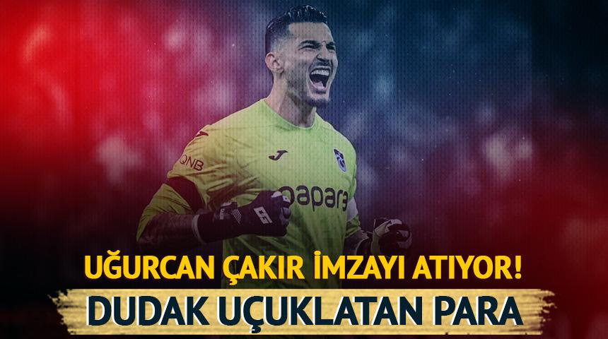 Uğurcan Çakır imzayı attı! Tarihe geçecek sözleşme...