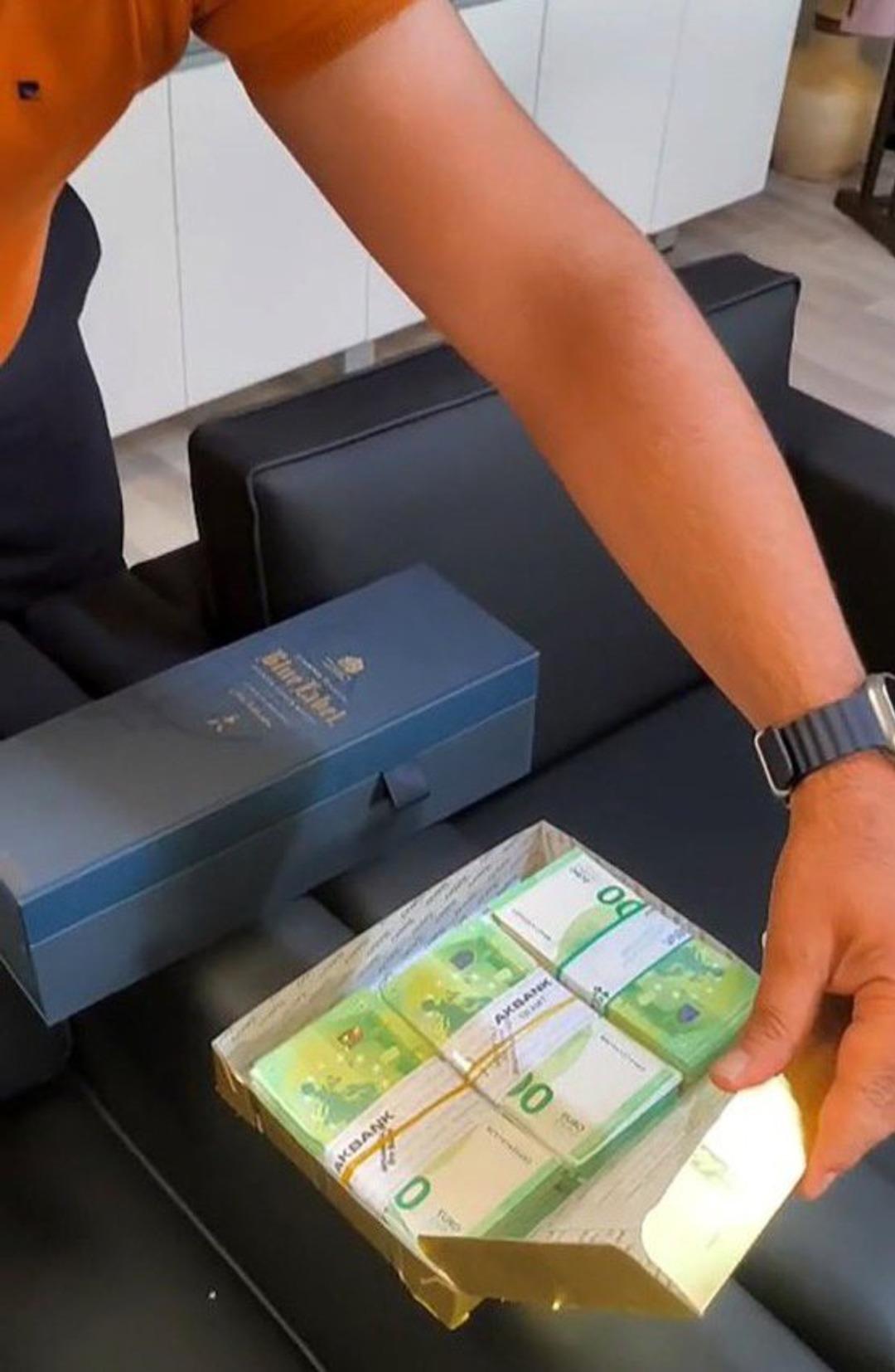 "Arkadaş yurt dışından viski ve çikolata getirdi" dedi içinden 110 bin euro çıktı! Mehmet Emin Tüter in rüşvet görüntüleri çok konuşuldu 1