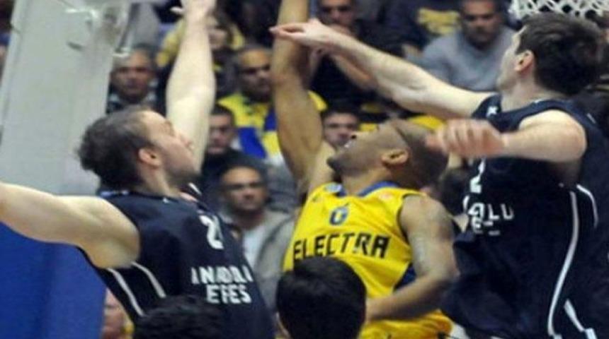 Anadolu Efes, İsrail'de fark yedi!