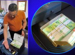 "Arkadaş yurt dışından viski ve çikolata getirdi" dedi içinden 110 bin euro çıktı! Mehmet Emin Tüter'in rüşvet görüntüleri çok konuşuldu