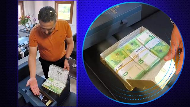 Arkadaş yurt dışından viski ve çikolata getirdi dedi içinden 110 bin euro çıktı! Mehmet Emin Tüter'in rüşvet görüntüleri çok konuşuldu