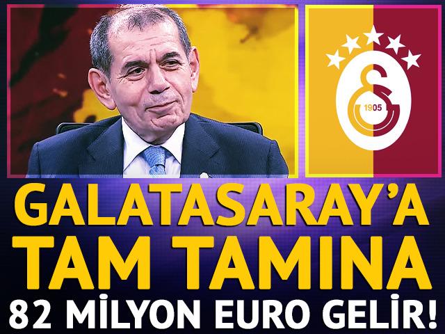 Galatasaray'a yeni sezon öncesi tarihi müjde! Kasaya 82 milyon Euro girecek