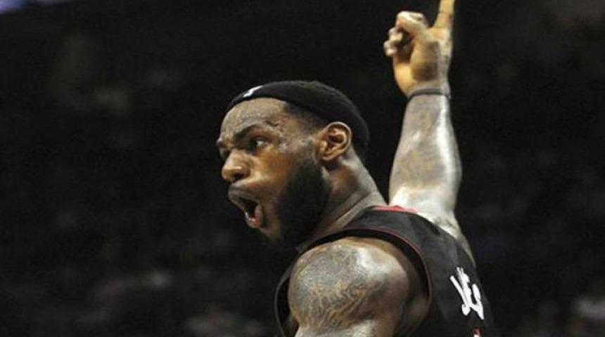 LeBron coştu, Miami garantiledi!