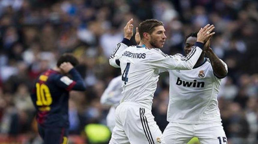 Real Madrid ligde de 'Bar&ccedil;a'ladı!