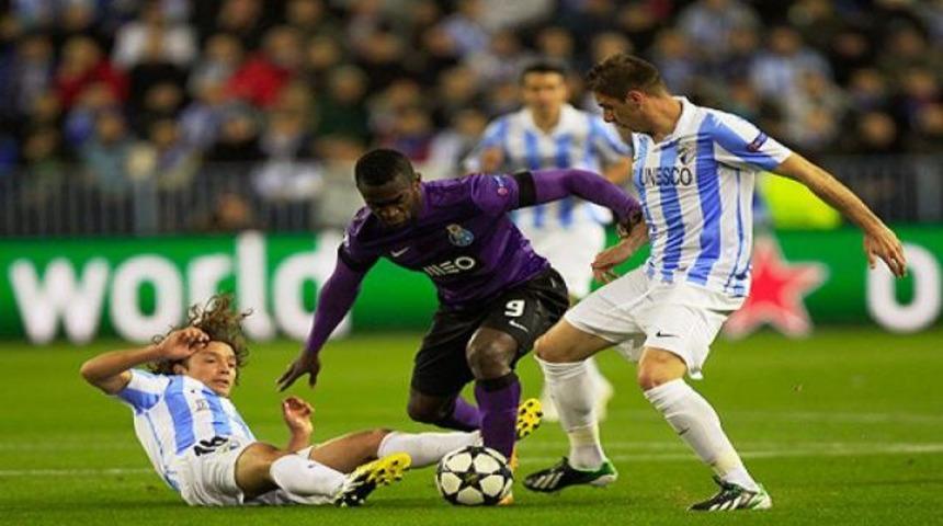 Malaga, Porto'nun fişini &ccedil;ekti..!