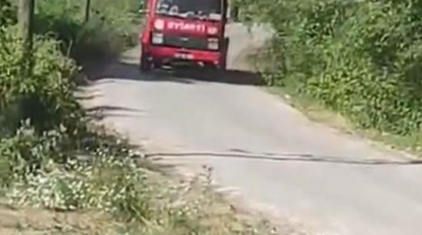 Çaycuma’da çöp yangını ormana sıçradı, 2 dönüm arazi zarar gördü