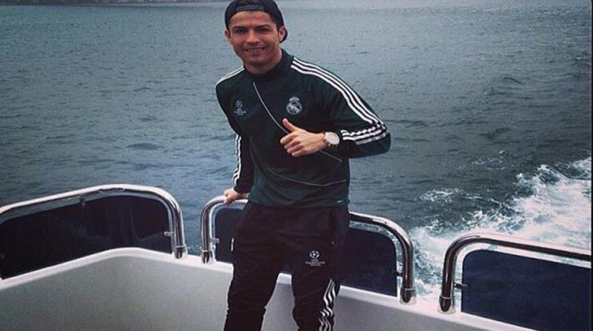 Ronaldo Boğaz turunda..