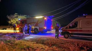 Ankara’da tır elektrik tellerine takıldı, trafo patladı