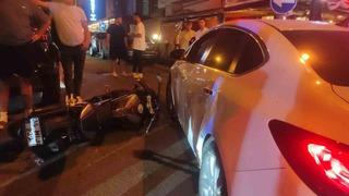 Tekirdağ’da motosiklet ile otomobil çarpıştı: 1 yaralı