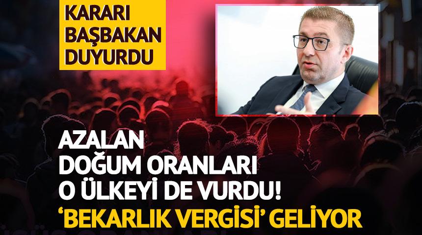 Kuzey Makedonya'da gündem bekarlık vergisi