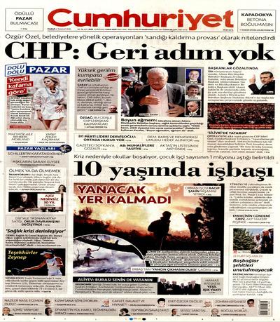 Cumhuriyet
 Gazetesi oku