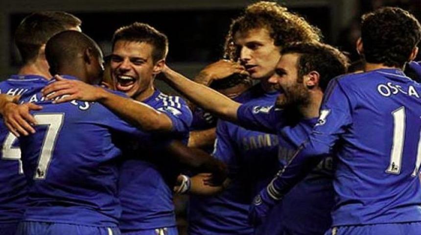 Gol d&uuml;ellosunda tur Chelsea'nin..!
