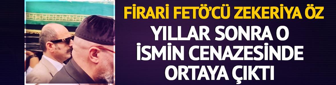Firari FETÖ'cü Zekeriya Öz yıllar sonra Muhammed Yakut'un cenazesinde ortaya çıktı! İşte ilk fotoğraf