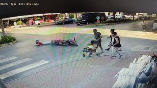 Aynı kavşakta 1 saat arayla 2 motosiklet kazası: 1 yaralı