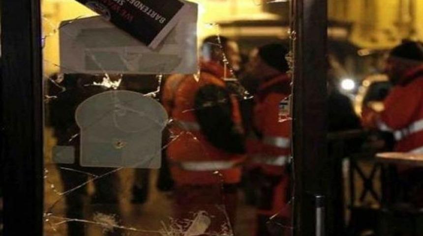 Roma'da savaş gibi kavga..!