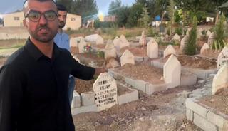 Batman'da şoke eden olay! Aile mezarlığını ziyarete gitti, mezarın başka yere taşındığını fark etti