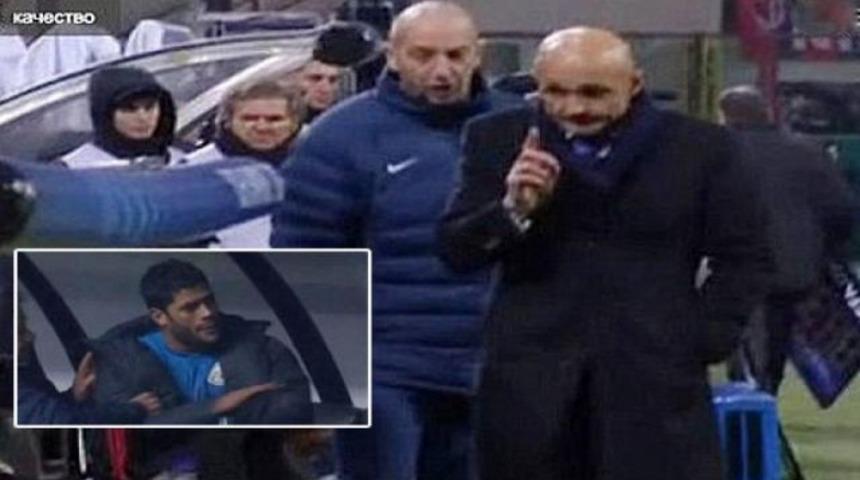 Hulk ile Spaletti kapıştı..!