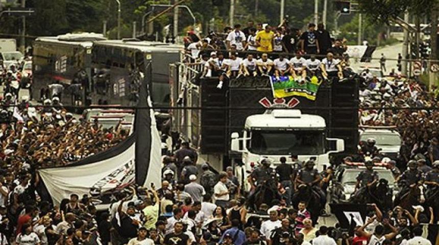 Corinthians'a g&ouml;rkemli karşılama..!
