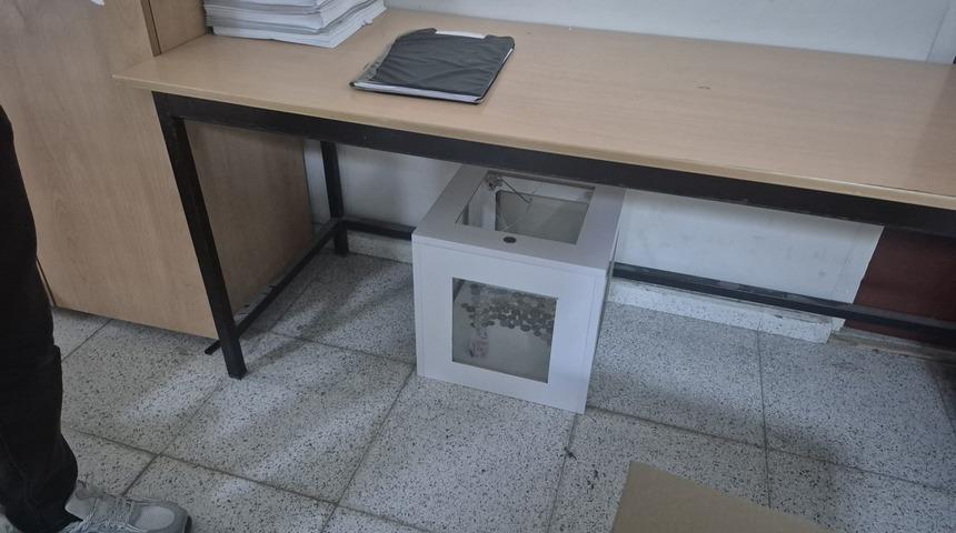 Bağış kumbarasını çalan zanlı serbest bırakıldı